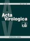 ACTA VIROLOGICA杂志封面